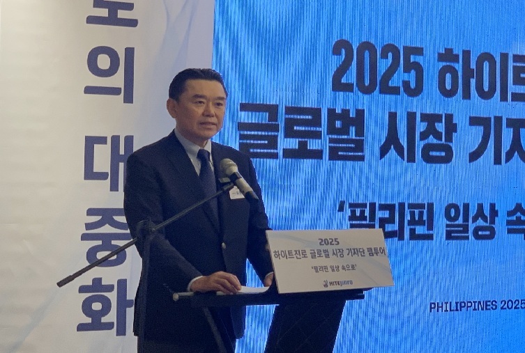 김인규 하이트진로 사장. 