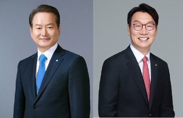 동양생명 성대규 신임 대표(사진 왼쪽) 와 ABL생명 곽희필 신임 대표. 