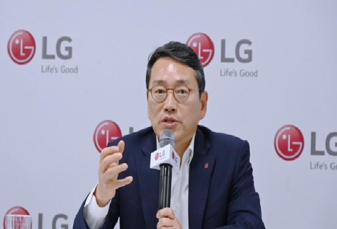 조주완 LG전자 대표. 