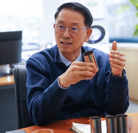 동원시스템즈 조점근 대표. 