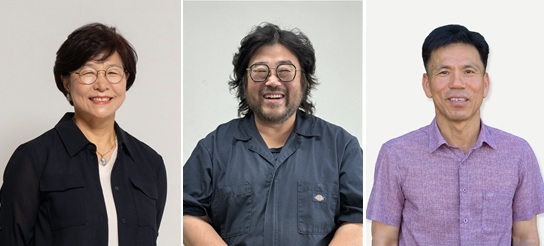 사진 왼쪽부터 양혜숙, 황민호, 김동관.