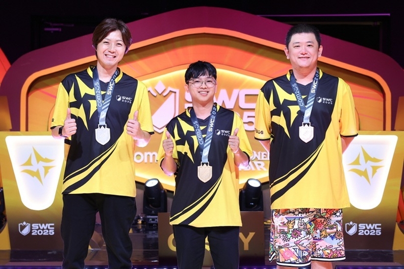  ‘SWC2025’ 아시아퍼시픽 컵 상위 3인.