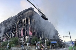 이랜드, '물류센터 화재' 정상화 총력전