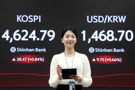 코스피, 4600선 안착...사상 최고치 경신