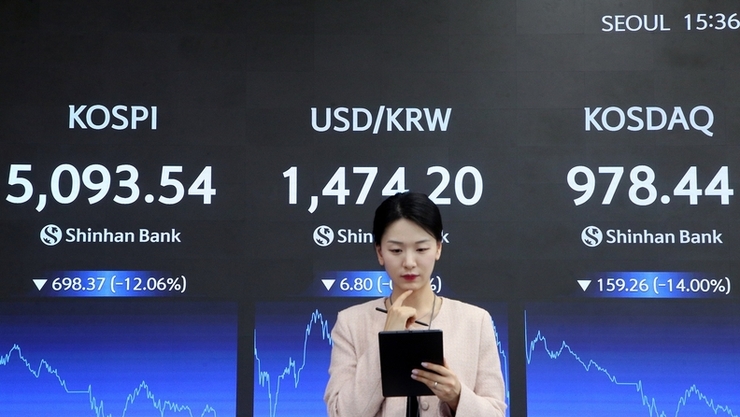 중동 전쟁 충격에 금융시장 ‘퍼펙트스톰’…코스피 이틀새 1000포인트 급락