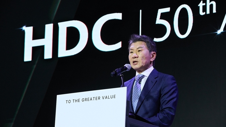 HDC그룹 정몽규, 창립 50주년 맞아 ‘To the Greater Value’ 비전 선포