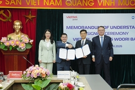 "동남아 공략 신호탄 쏜 정진완號"...우리은행, 베트남 비엣텔 글로벌과 협력